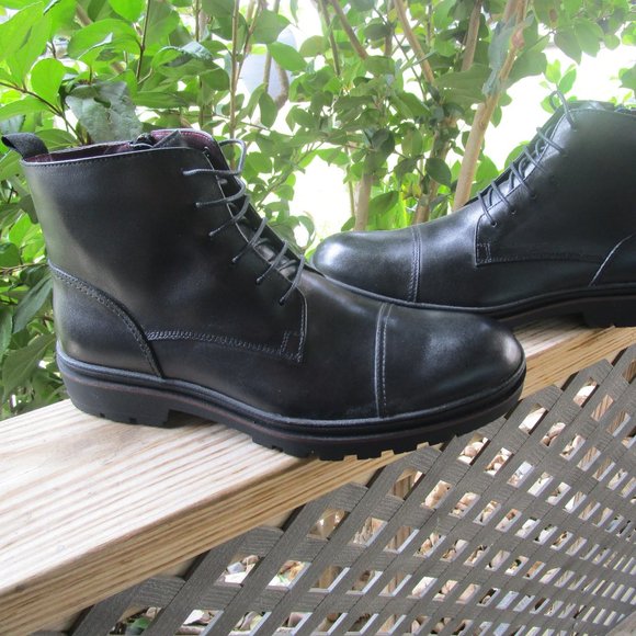 Vintage Foundry Co Men\'s Black Leather Benny Boots main image 10